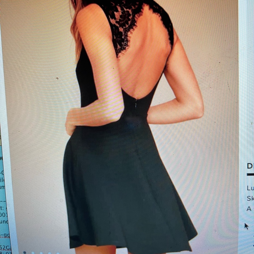 Small, black, Lulus dress